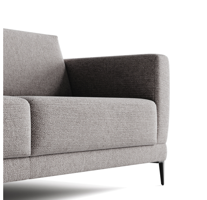 Диван NUBO B100-210-100B/WEMBLEY PERLE/FORMATEX/01BL/