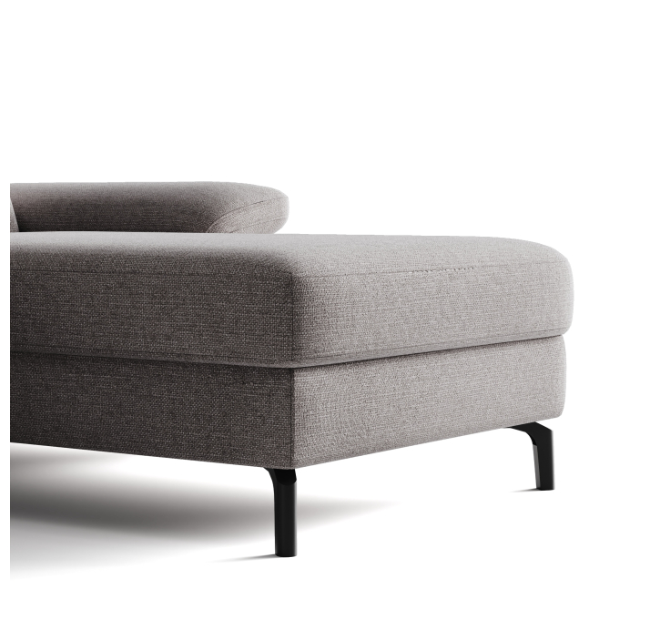 Диван DAVIS B93-300-162L/WEMBLEY PERLE/BULTEX/01BL/