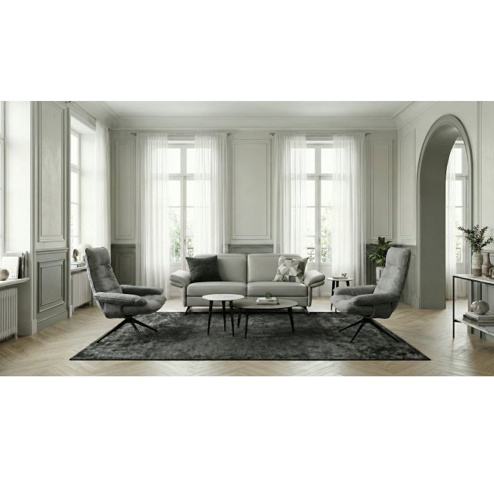 Диван PIANO B93-220-93B/WEMBLEY PERLE/BULTEX/01BL/