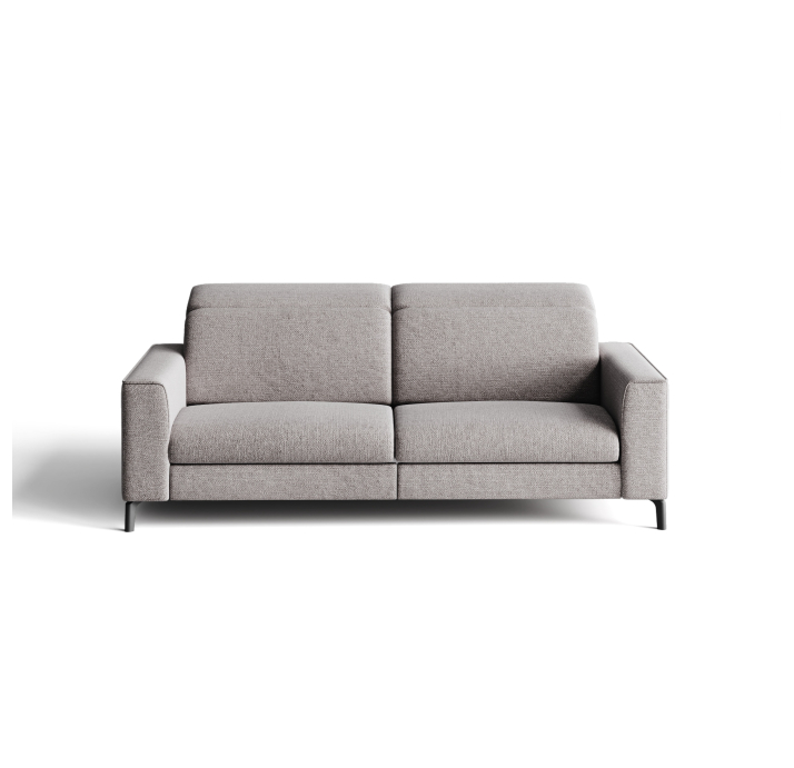 Диван FRATINO B101-220-101B/WEMBLEY PERLE/HR40/01 BLACK/R,E,E