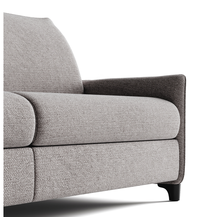 Диван NOKTO B98-200-98B/WEMBLEY PERLE/FORMATEX/BRUS/