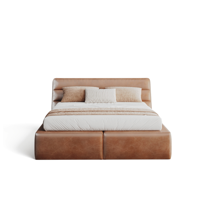 Двуспальная кровать PALERMO BED Toledo Nebia 200X160 