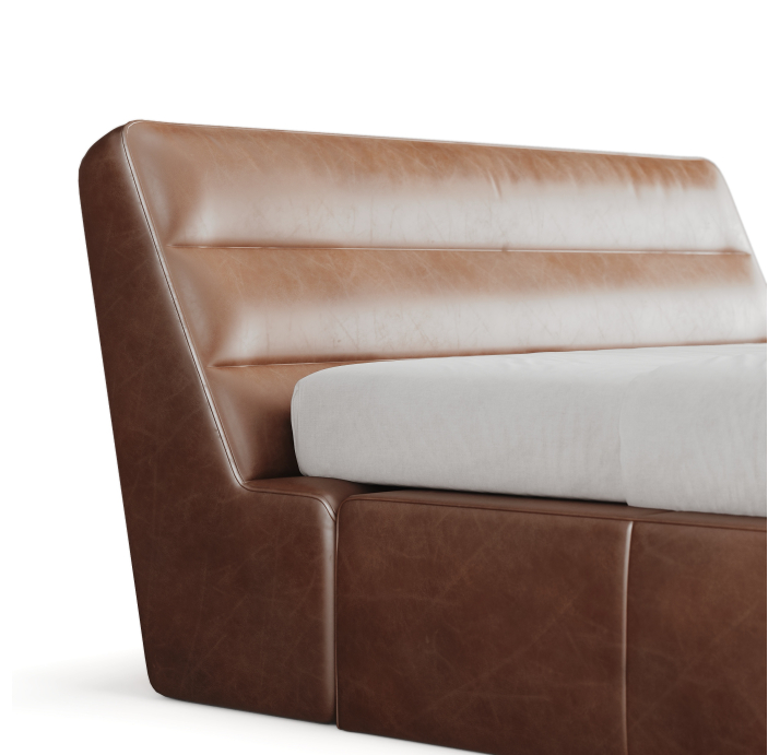 Двуспальная кровать PALERMO BED Toledo Nebia 200X160 