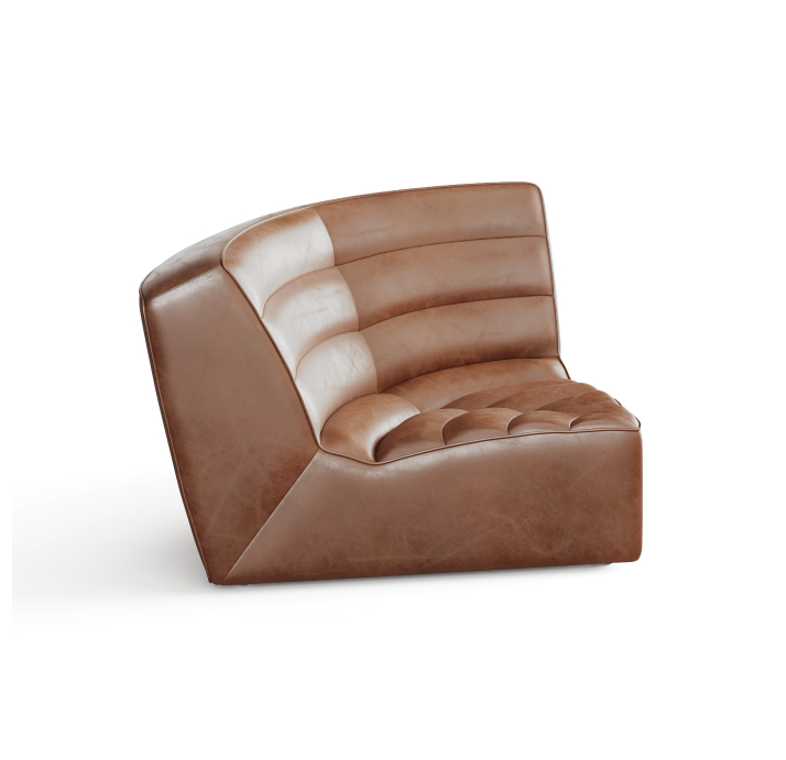 Диван PALERMO K121-121-121/40/ Camel/Упругий/встроенные/