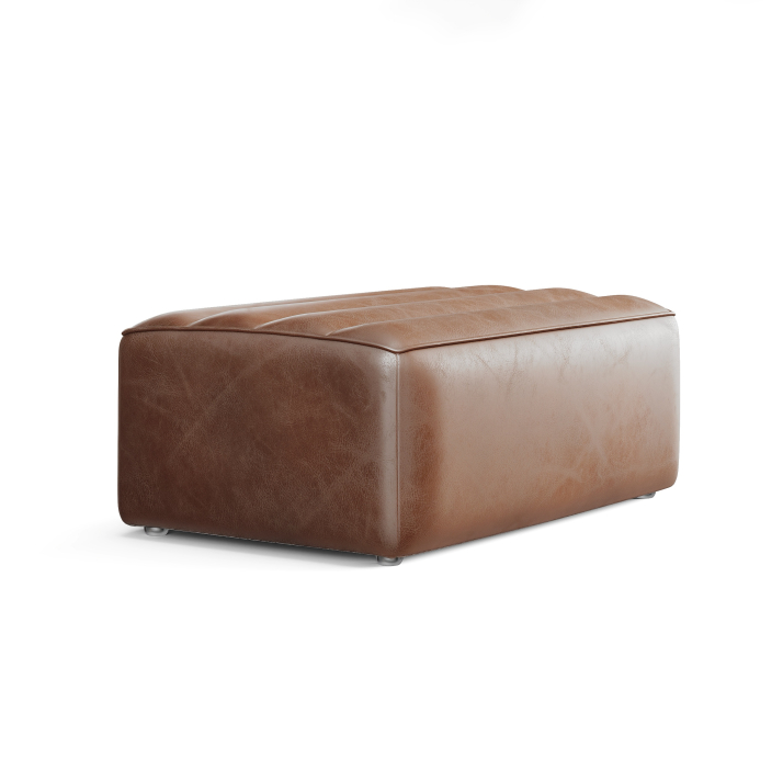 Пуф PALERMO MODULE 92X65X40 см. Supreme Camel (NRM05639)
