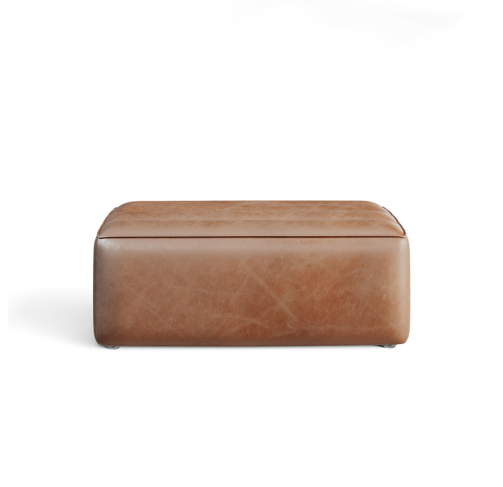 Пуф PALERMO MODULE 92X65X40 см. Supreme Camel (NRM05639)