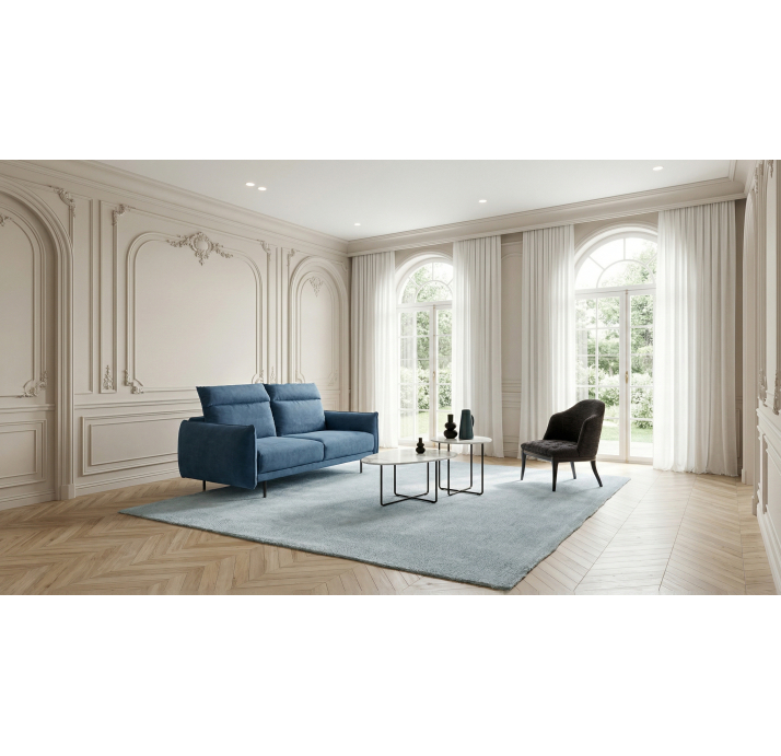 Диван BASEL C102-200-102C/ Miss_36/Мягкий/h 17 металл/