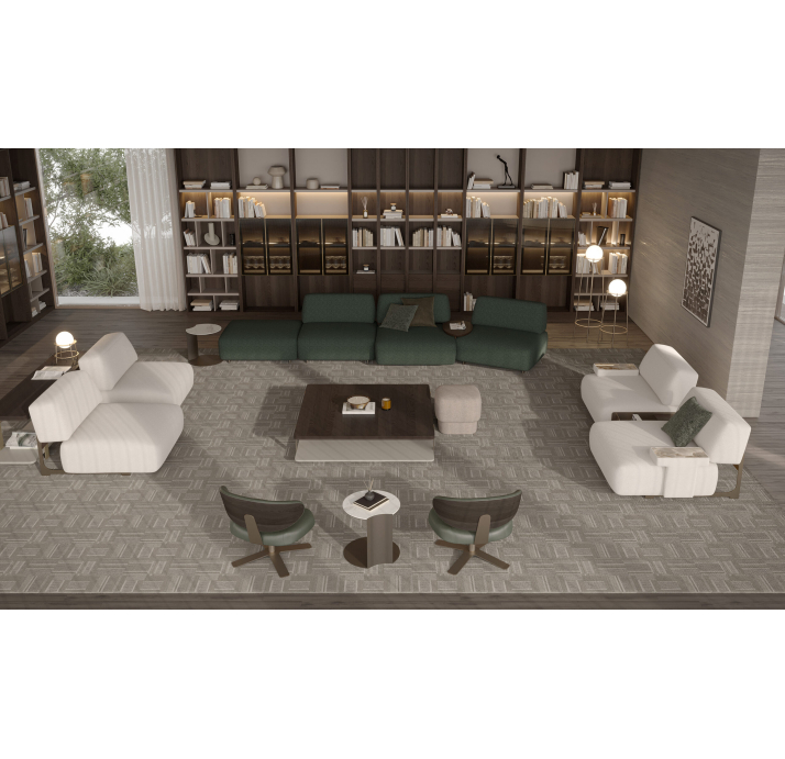 Диван BRESCIA B104-240-104B/MEGASOFT M905//встроенные/