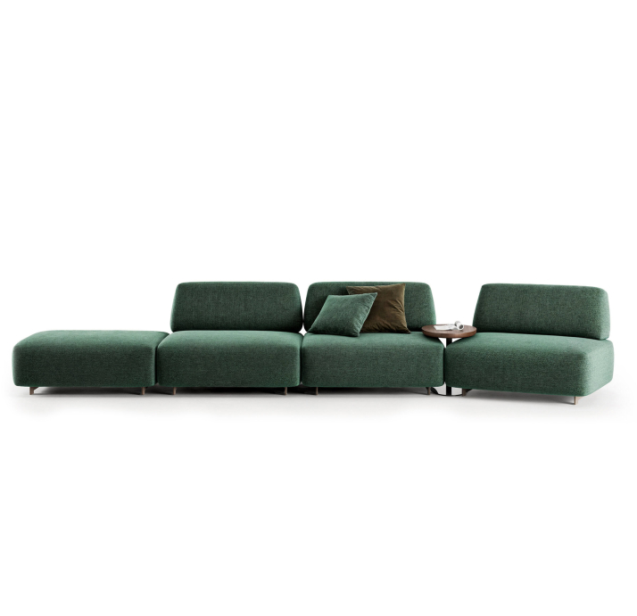 Диван BRESCIA 104-408-104T/MEGASOFT M733//встроенные/