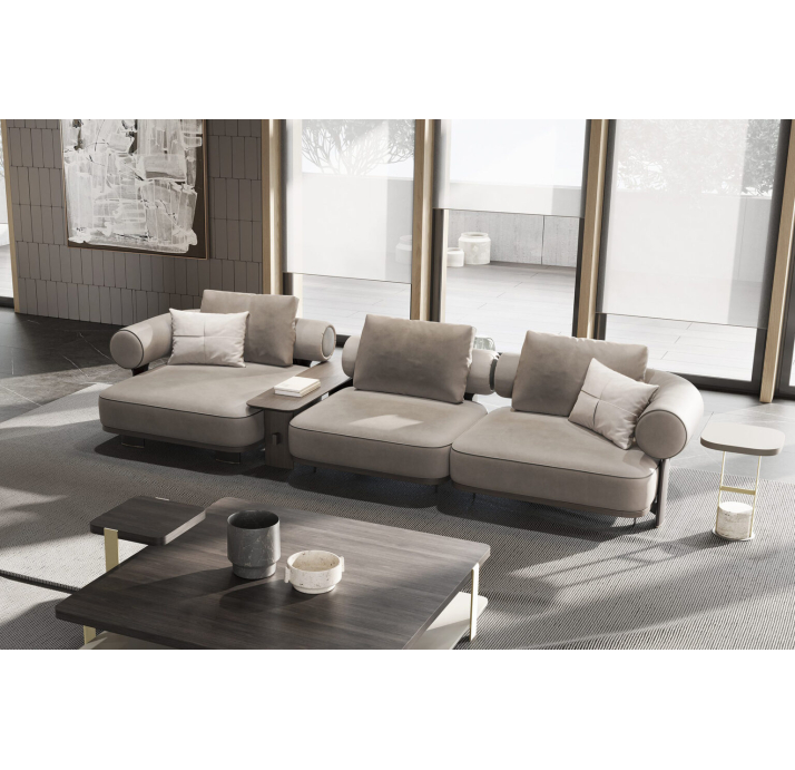 Диван TOKYO B111-397-111B/SCARLETT 0710//встроенные/