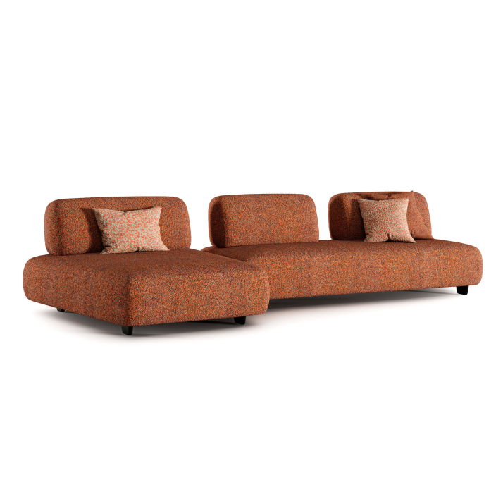 Диван VIDI VICI LINEA L157-356-105T/OVER PLAIN 1950-03//встроенные/