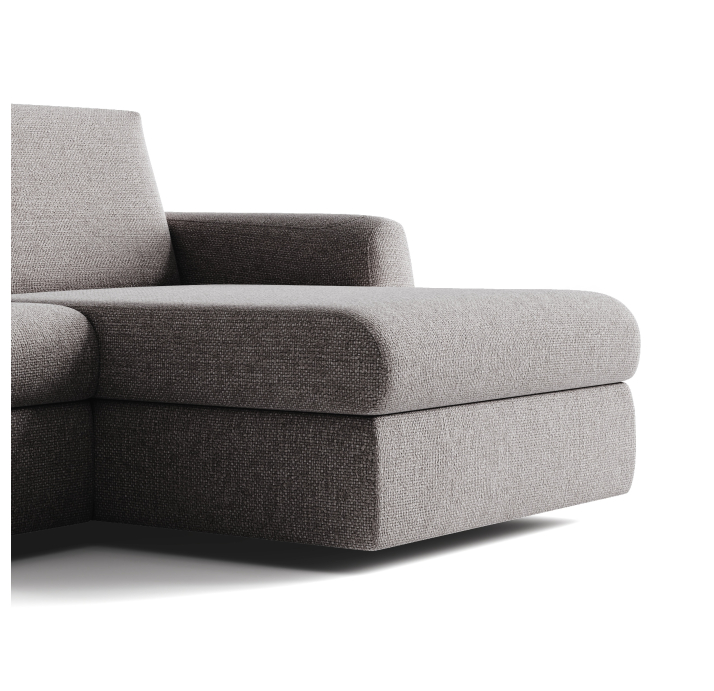 Диван ORIO B100-280-205S/WEMBLEY PERLE/FORMATEX/01BL/