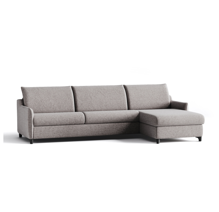 Диван NOKTO B100-280-205S/WEMBLEY PERLE/FORMATEX/01BL/