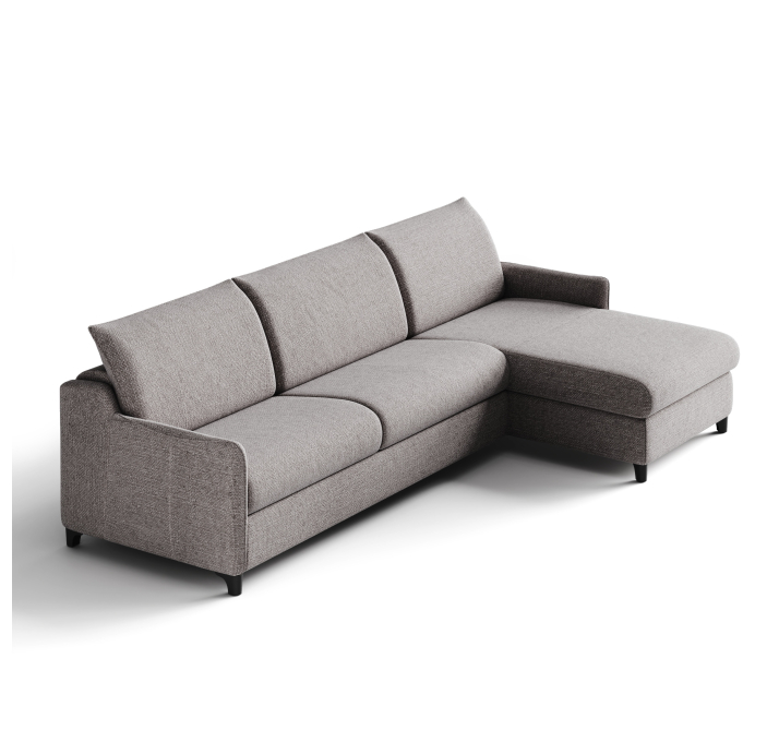 Диван NOKTO B100-280-205S/WEMBLEY PERLE/FORMATEX/01BL/