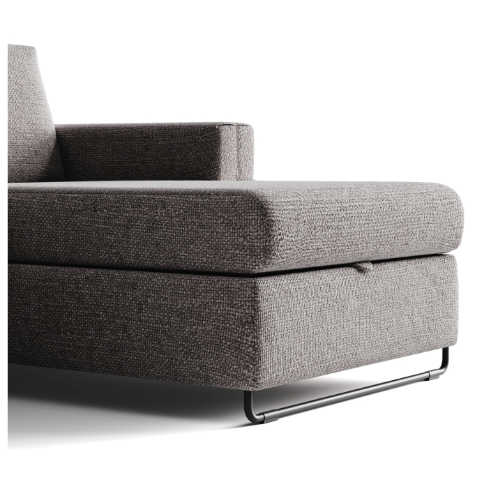 Диван DORADO B99-280-200S/WEMBLEY PERLE/FORMATEX/встроенные/