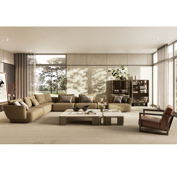 Диван VERITAS L122-374-102B/OVER PLAIN 1100-17//встроенные/