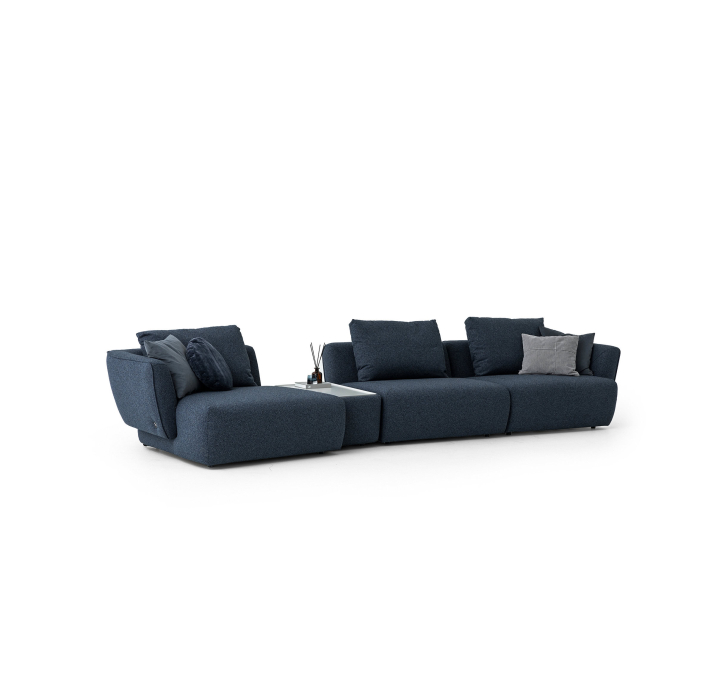 Диван VERITAS L122-374-102B/OVER PLAIN 1100-17//встроенные/