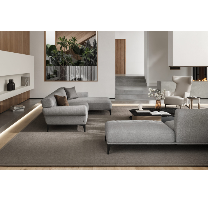 Диван TORINO 2023 B97-340-168L/MEGASOFT M807//встроенные/