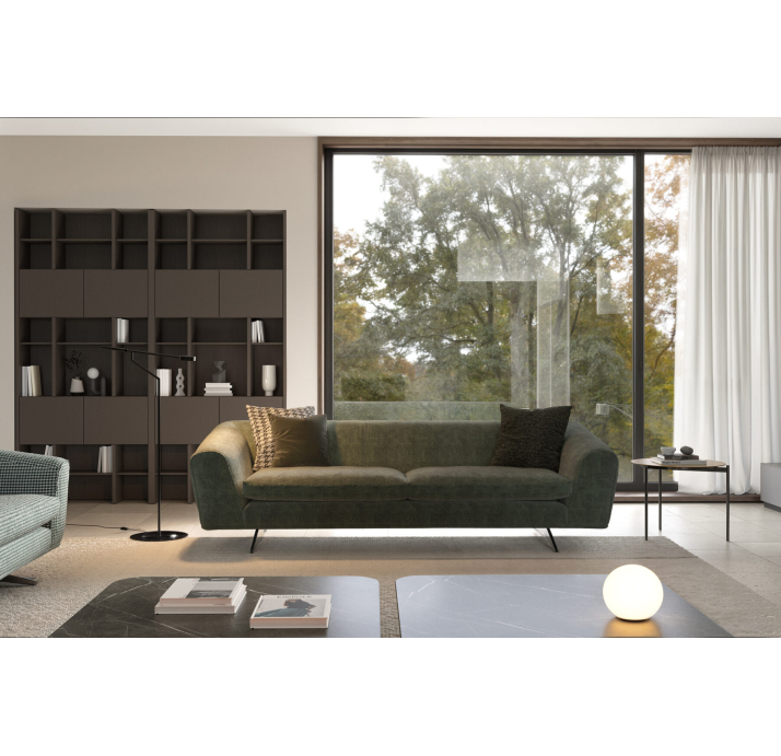 Диван AMORE B102-230-102B/MEGASOFT M733//встроенные/