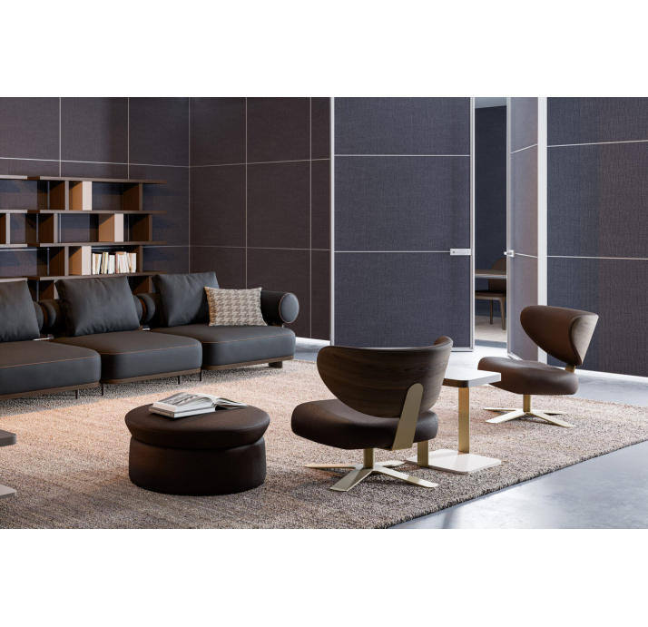 Кресло SEMPRE 79/MIURA 356/Латунь/