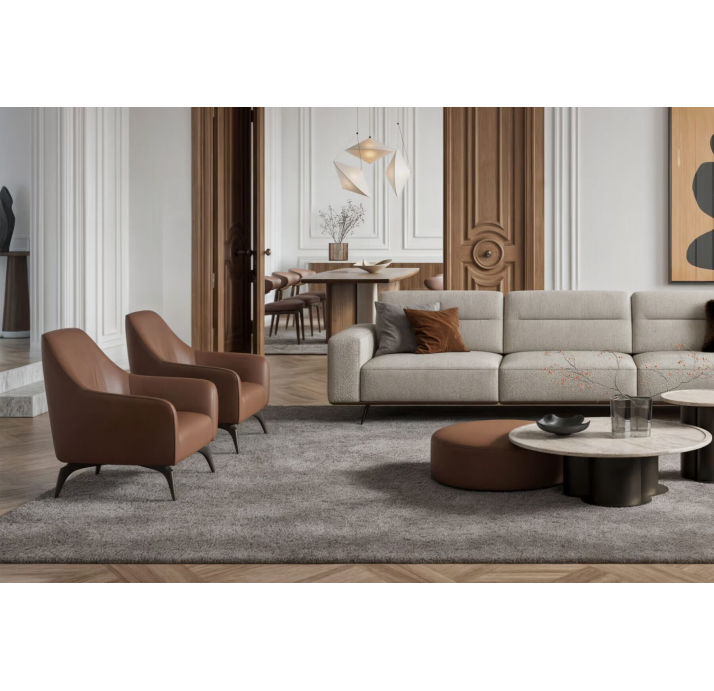 Кресло BROOKLYN 76/MEGASOFT M058/встроенные/