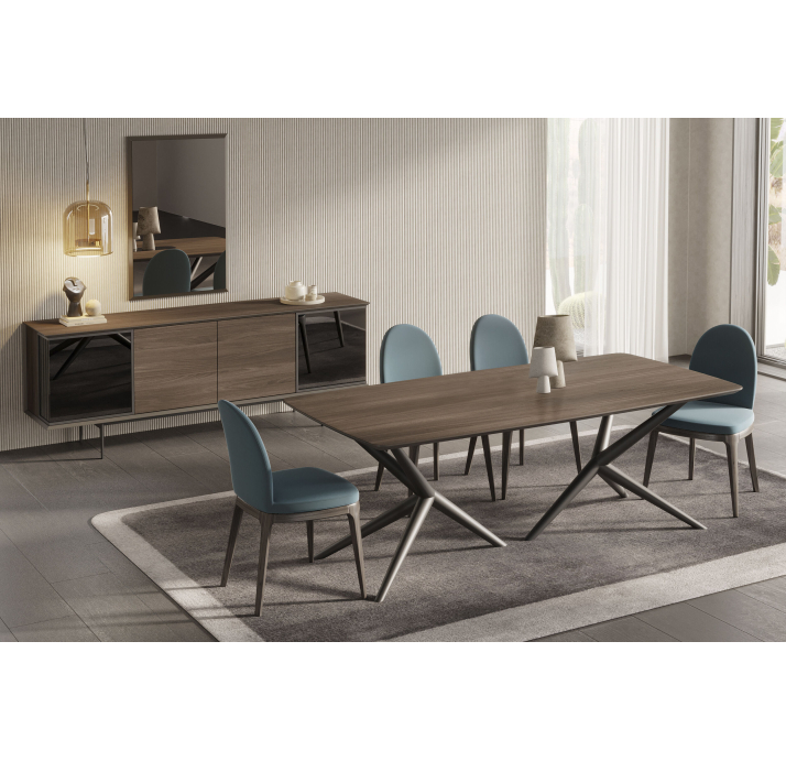 Стул интерьерный EGG CHAIR MEGASOFT M905  AMERICAN WALNUT (NRM05766)