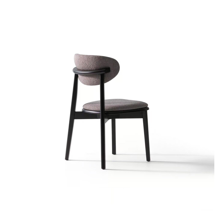 Стул интерьерный GENOVA CHAIR HOPPI G 22297-22  Черный (NRM05773)