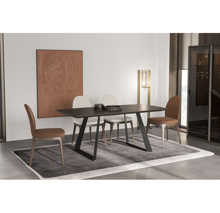 Стул интерьерный EGG CHAIR KADIFE 6279  Черный (NRM05767)