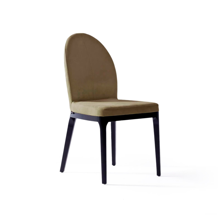 Стул интерьерный EGG CHAIR KADIFE 6279  Черный (NRM05767)