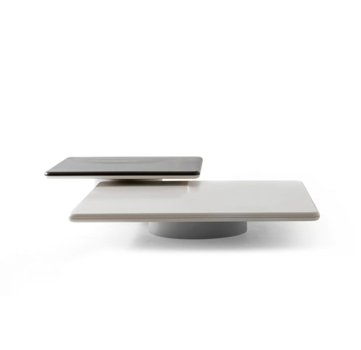 Стол журнальный SOUL COFFEE TABLE BEIGE BEIGE  140X140X25 СМ. (NRM05769)