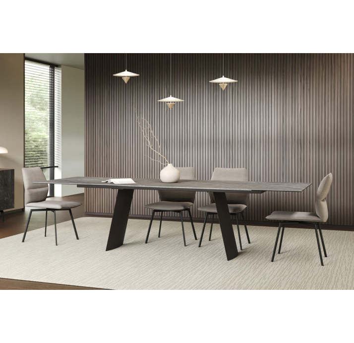 Стул интерьерный ALOE CHAIR COSMOS B 21545-08  Черный (NRM05778)