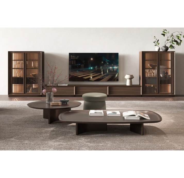 Стол журнальный OXFORD COFFEE TABLE WALNUT AMERICAN WALNUT  160X100X26 СМ. (NRM05771)