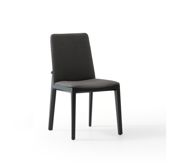 Стул интерьерный LIME CHAIR MEGASOFT M807  Черный (NRM05765)