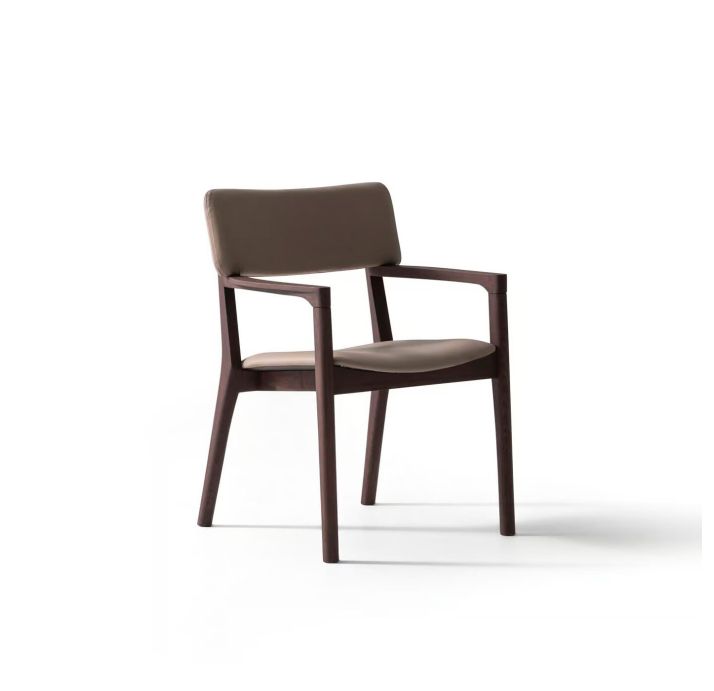 Стул интерьерный LAVA CHAIR MIURA 119  AMERICAN WALNUT (NRM05757)