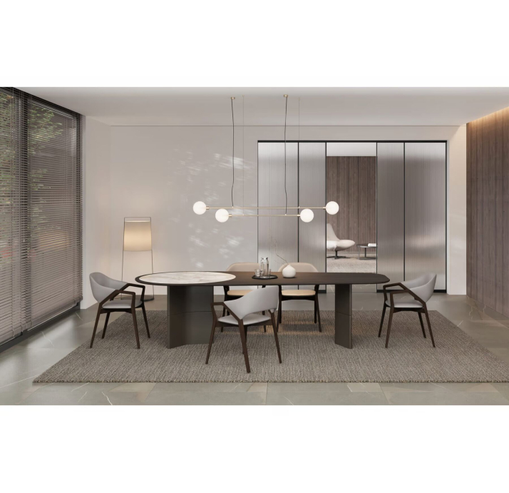 Стул интерьерный KEN CHAIR MEGASOFT M905  AMERICAN WALNUT (NRM05775)