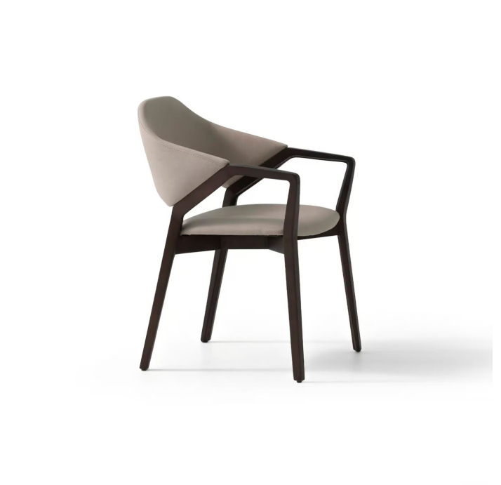 Стул интерьерный KEN CHAIR MEGASOFT M905  AMERICAN WALNUT (NRM05775)