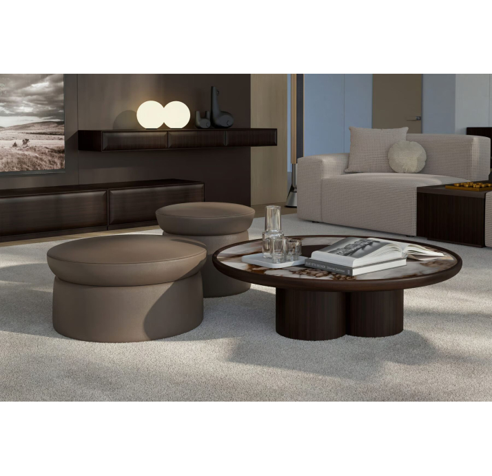 Стол журнальный TRIPOLI SIDE TABLE WALNUT AMERICAN WALNUT  50X50X44 СМ. (NRM05782)