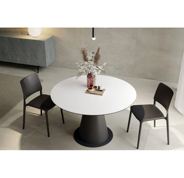 Стул интерьерный JOY CHAIR POLYPROPYLENE BLACK  Черный (NRM05787)