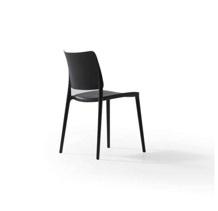 Стул интерьерный JOY CHAIR POLYPROPYLENE BLACK  Черный (NRM05787)