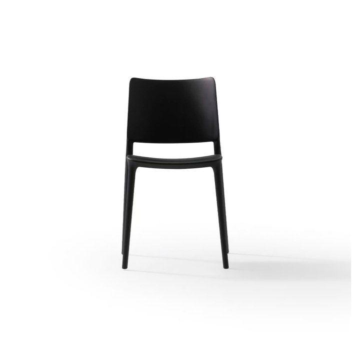 Стул интерьерный JOY CHAIR POLYPROPYLENE BLACK  Черный (NRM05787)