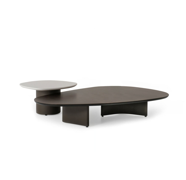 Стол журнальный LAVA COFFEE TABLE EMPT AMERICAN WALNUT  160X105X26 СМ. (NRM05788)