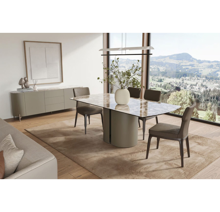 Стул интерьерный TIME CHAIR MEGASOFT M058  AMERICAN WALNUT (NRM05785)