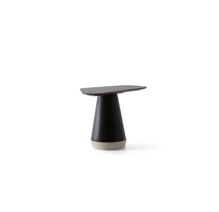 Стол журнальный VIVIENNE COFFEE TABLE BLACK AMERICAN WALNUT  75X60X43 СМ. (NRM05806)