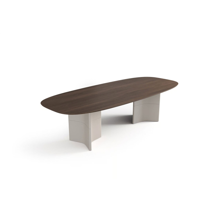 Стол обеденный ARK DINING TABLE BROWN AMERICAN WALNUT  240X110X75 СМ. (NRM05807)