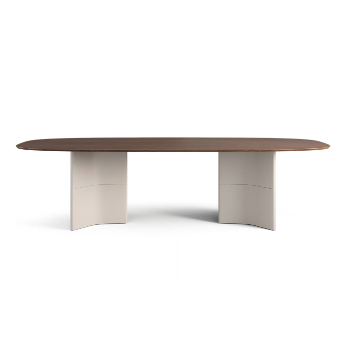 Стол обеденный ARK DINING TABLE BROWN AMERICAN WALNUT  240X110X75 СМ. (NRM05807)