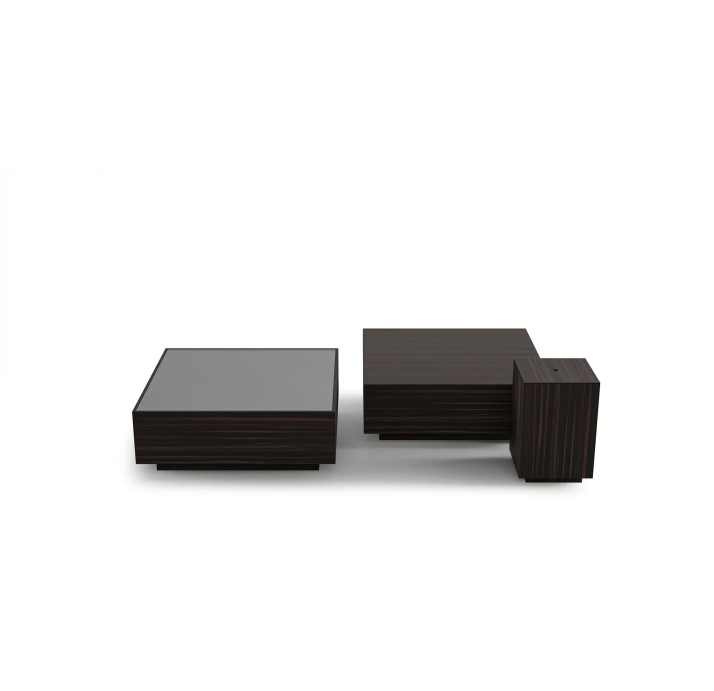 Стол журнальный MARTINA COFFEE TABLE WALNUT AMERICAN WALNUT  81X81X30 СМ. (NRM05808)