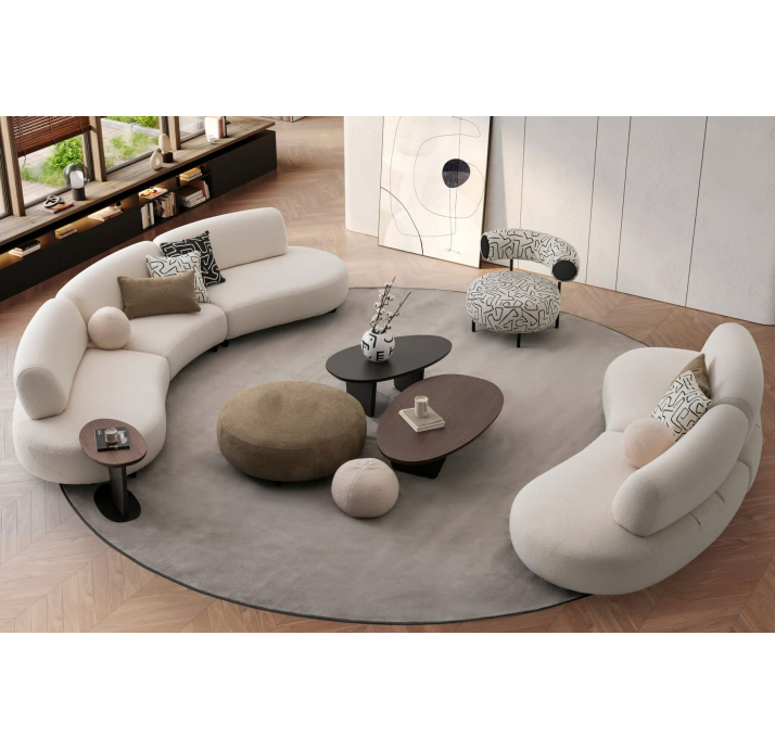 Стол журнальный GENOVA COFFEE TABLE WALNUT AMERICAN WALNUT  135X75X31 СМ. (NRM05840)