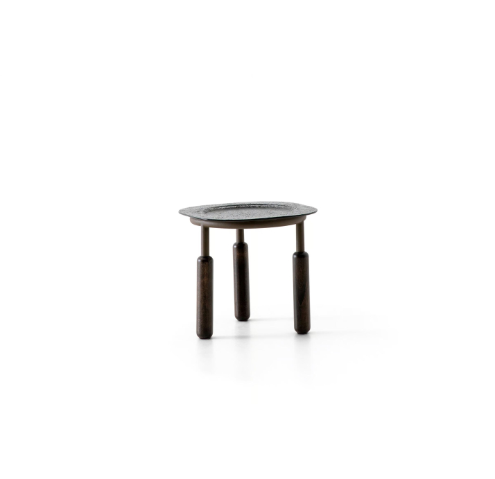 Стол журнальный LUDO SIDE TABLE WALNUT AMERICAN WALNUT  40X40X43 СМ. (NRM05855)