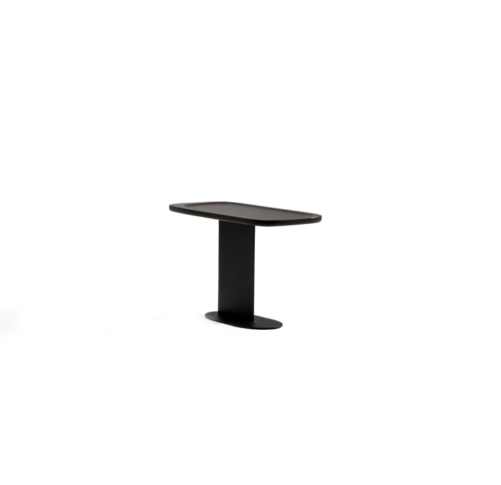 Стол журнальный BAMBI SIDE TABLE BLACK AMERICAN WALNUT  72X36X50 СМ. (NRM05858)