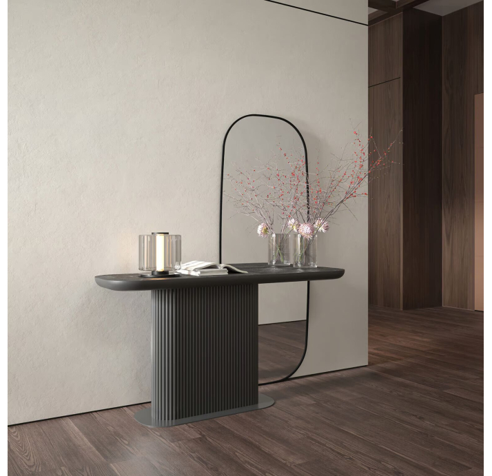 Консоль напольная METIS CONSOLE BLACK WOOD BLACK WOOD BLACK 150X45X76 СМ. (NRM05879)